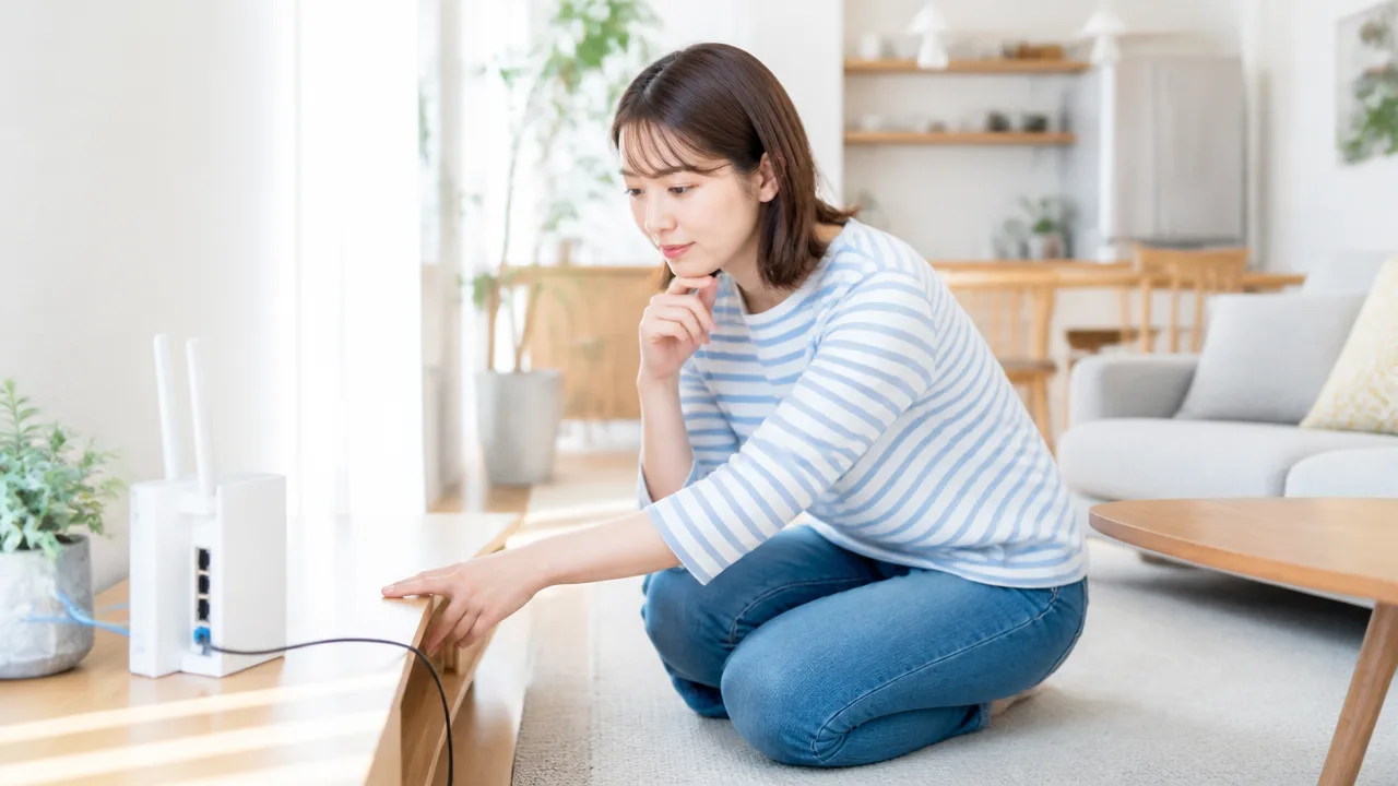 J:COMのネットが繋がらない原因と今すぐできる対処法