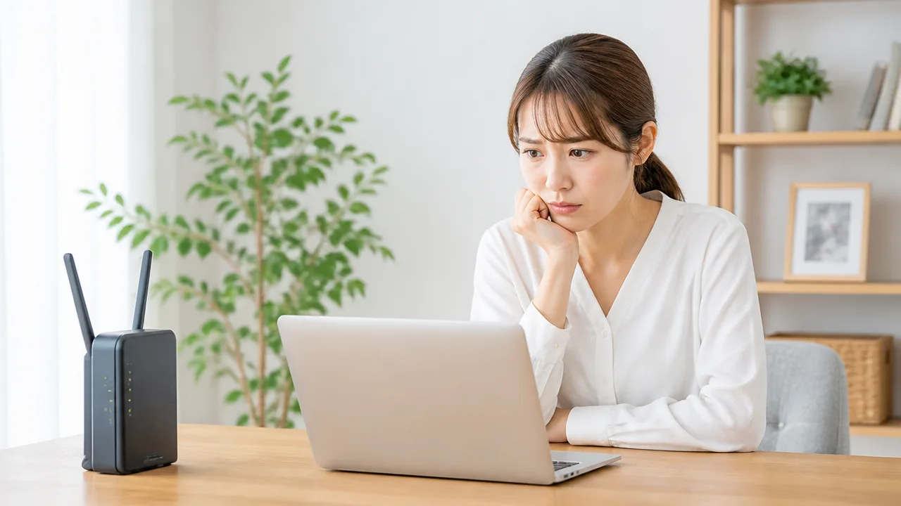 J:COMのネットが繋がらない原因と今すぐできる対処法