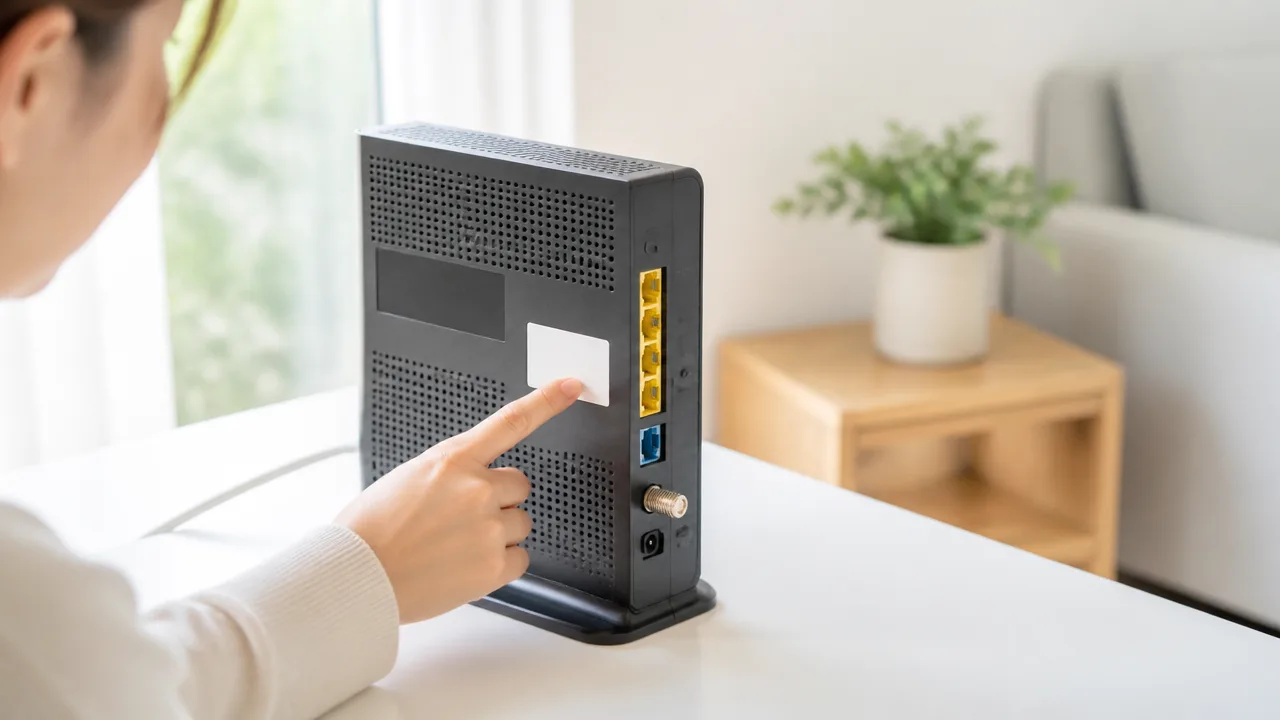 ケーブルテレビのWi-Fiパスワードはどこ?確認方法をやさしく解説