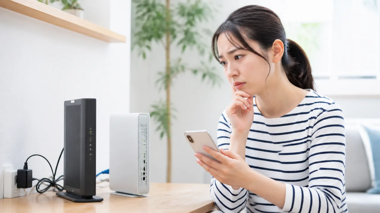 J:COMのネットが繋がらない原因と今すぐできる対処法