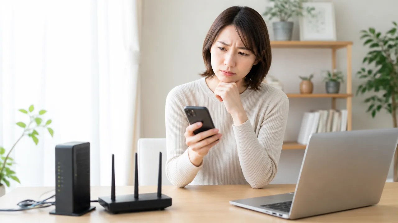 J:COMのネットが繋がらない原因と今すぐできる対処法