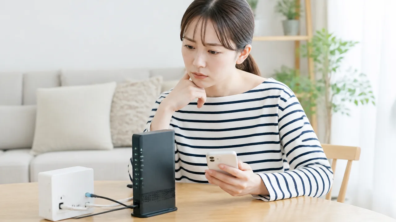 J:COMの通信障害を確認する方法とつながらない時の対処法