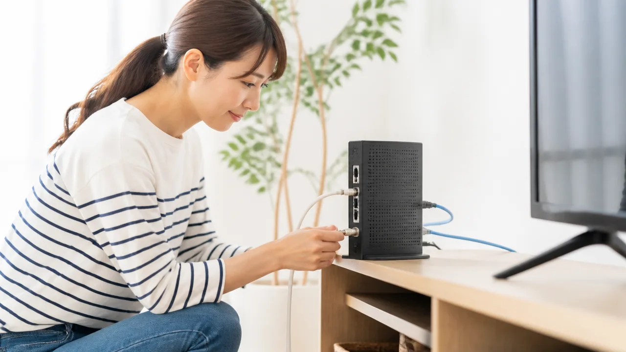 ケーブルテレビのインターネットが遅い原因と改善方法をやさしく解説