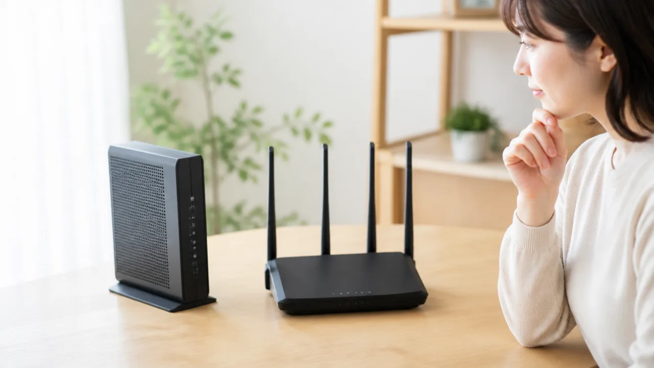 ケーブルモデムとルーターの違いは？役割と選び方を解説